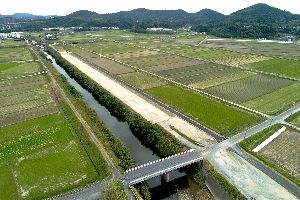 総合流域防災（河川）工事（大里川２−１工区）