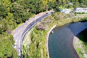 道路災害防除（交付金・補正）工事（川上工区）